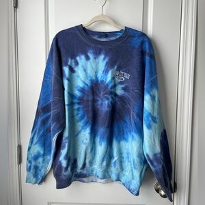 tie dye panama city beach crewneck